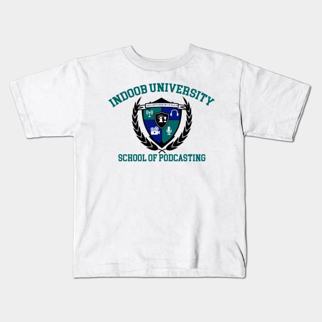 IU: School of Podcasting Kids T-Shirt by tsterling